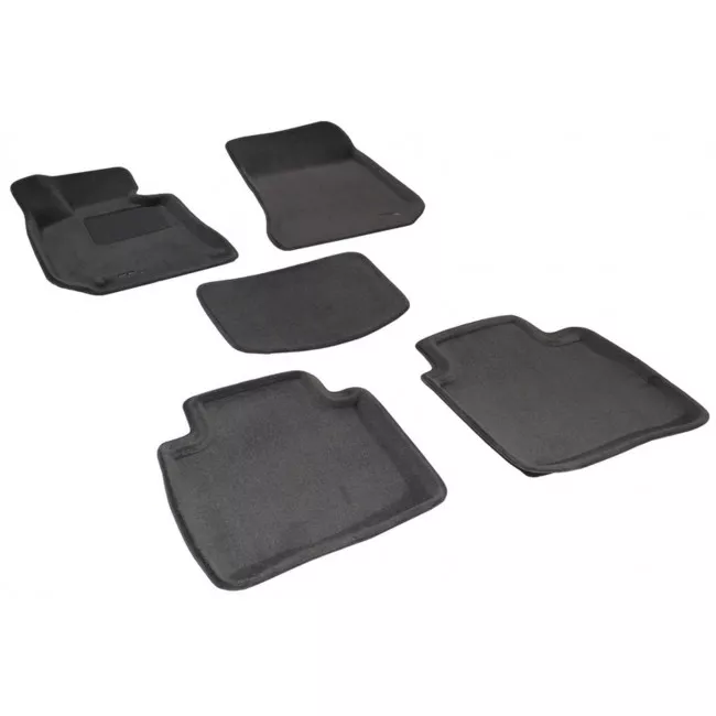 Двухслойные коврики Sotra 3D Premium 12mm Grey для MB E-Class (long) 2010-2016 (3D LMB0170-PP-GR
