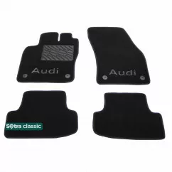 Двошарові килимки Sotra Classic 7mm Black для Audi Q2/SQ2 (mkI) 2016-> (ST 90055-GD-Black)