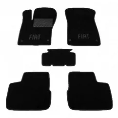 Двухслойные коврики Sotra Classic 7mm Black для Fiat Tipo (седан) 2016->