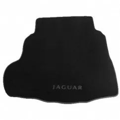 Двухслойные коврики Sotra Classic 7mm Black для Jaguar XF (mkII)(багажник) 2015->
