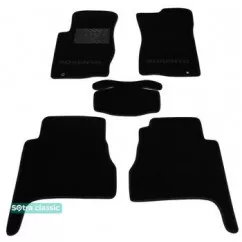 Двошарові килимки Sotra Classic 7mm Black для Kia Sorento (BL)(mkI) 2002-2009