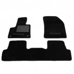 Двошарові килимки Sotra Classic 7mm Black для Peugeot 3008 (mkII) 2017->