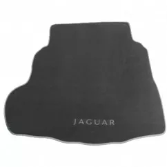 Двухслойные коврики Sotra Classic 7mm Grey для Jaguar XF (mkII)(багажник) 2015->