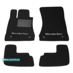 Двухслойные коврики Sotra Custom Premium 10mm Black для Mercedes-Benz CL-Class (С216) 2006-2014