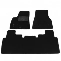 Двошарові килимки Sotra Custom Premium Black 10mm для Tesla Model S 2012-2014