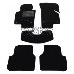 Двухслойные коврики Sotra Custom Premium 10mm Black для Volkswagen Passat (B6) 2005-2009