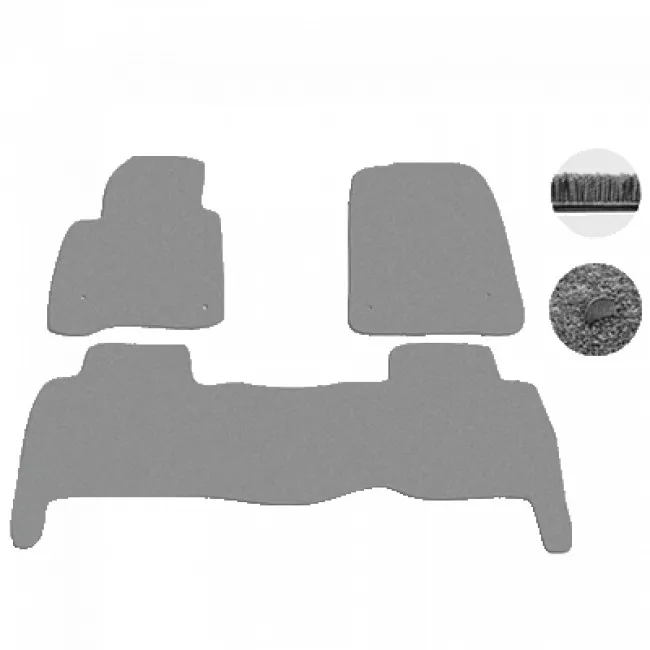 Двухслойные коврики Sotra Magnum 20mm Grey для Lexus LX570 (mkIII) 2012-2016