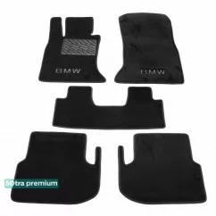 Двухслойные коврики Sotra Premium 10mm Black для BMW 5-series (F10/F11) 2013-2017 (ST 08961-CH-Black)