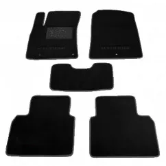 Двошарові килимки Sotra Premium Black 10mm для Hyundai Elantra (mkVI) 2016->