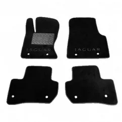Двухслойные коврики Sotra Premium 10mm Black для Jaguar F-Pace 2016->