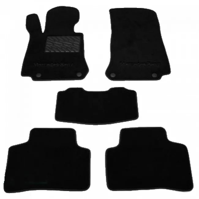 Двошарові килимки Sotra Premium Black 10mm для Mercedes-Benz GLC-Class (X253; C253) 2015->