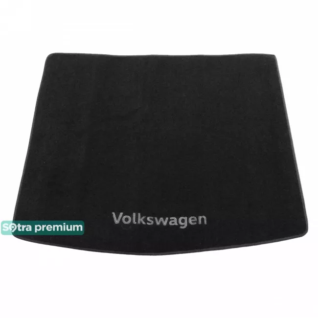 Двошарові килимки Sotra Premium 10mm Black для Volkswagen Tiguan (mkII)(багажник) 2016-> (ST 08803-CH-Black)