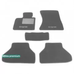Двошарові килимки Sotra Premium 10mm Grey для BMW X6 (E71) 2008-2014