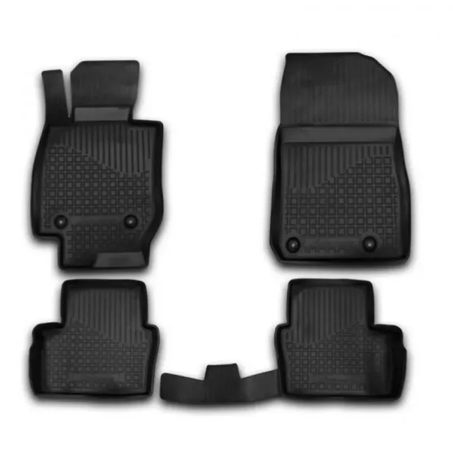 ELEMENT3329210k Коврики в салон MAZDA CX-3, 2015->, АКПП, 4 шт. (полиуретан)