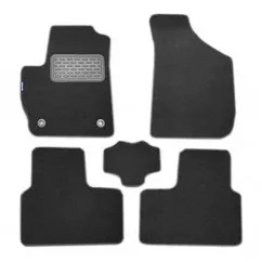 EXP.NLT.48.86.11.120kh Коврики в салон TOYOTA Highlander 2010->, кросс., 5 шт. (текстиль, подпятник orig)