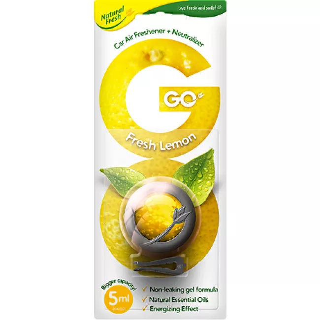 532601 Ароматизатор GO Gel Fresh Lemon 5ml