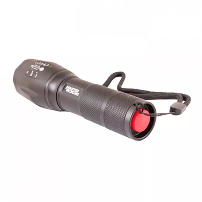 Фонарик с регулировкой фокуса, 5 режимов MASTER TOOL 130*38*28 мм (94-0819/408332)