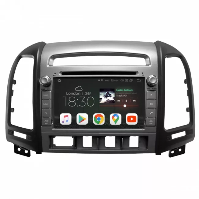 Gazer CM5007-CM Мультимедийная автомобильная система для Hyundai SantaFe (CM) 2006-2012