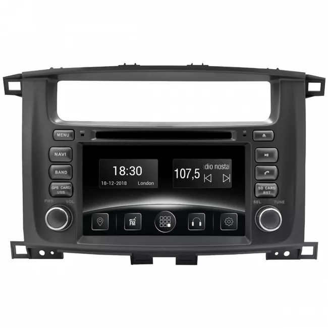 Gazer CM5008-J100 автомобільна Мультимедійна система Toyota LC 100 (J100) 1998-2007