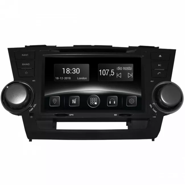 Gazer CM5008-XU40 автомобільна Мультимедійна система для Toyota Highlander (XU40) 2008-2015 Gazer CM5008-XU40 автомобільна Мультимедійна система для Toyota Highlander (XU40) 2008-2015