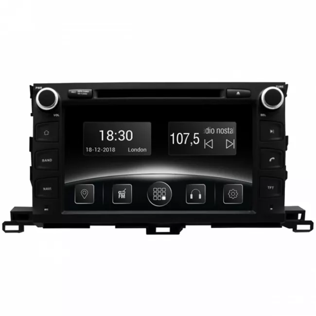 Gazer CM5009-XU50 Мультимедийная автомобильная система для Toyota Highlander (XU50) 2015-2017