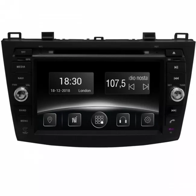 Gazer CM6008-BL автомобільна Мультимедійна система для Mazda 3 (BL) 2009-2014 Gazer CM6008-BL автомобільна Мультимедійна система для Mazda 3 (BL) 2009-2014