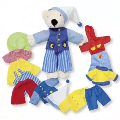 Іграшка розвиваюча Goki Вбрання для ведмедика Тимби (51798G)