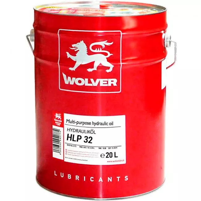 Индустриальное гидравлическое масло WOLVER HLP32 20л (26677) (4260360942105) Индустриальное гидравлическое масло WOLVER HLP32 20л (26677) (4260360942105)