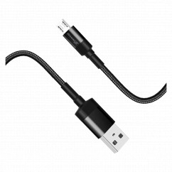 Кабель Grand-X USB-micro USB 3A 1м Black (FM-03)