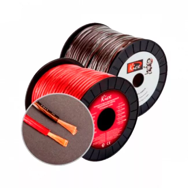 Кабель силовой Kicx 4AWG/R-50m 1м (2532)
