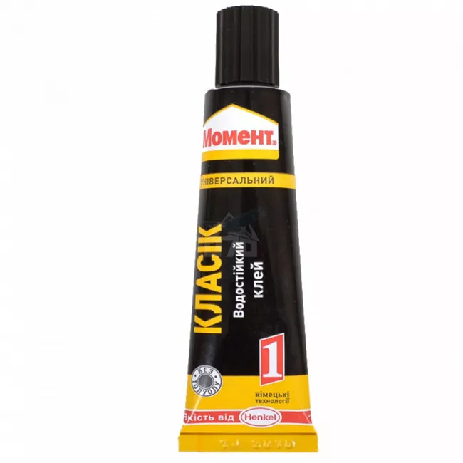 Клей универсальный HENKEL Момент-1 (30мл) (185-1001) Клей универсальный HENKEL Момент-1 (30мл) (185-1001)