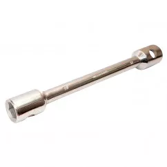 Ключ баллонный двухсторонний 24*27 мм, усиленный MASTER TOOL (73-0224)