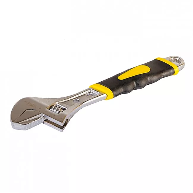 Ключ розвідний MASTER TOOL 300 мм, 0 - 47 мм, з двокомпонентною ручкою, переставна губка (76-0424)