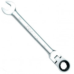 Ключ TOPTUL комбинированный с трещоткой и шарниром 15мм (AOAH1515)