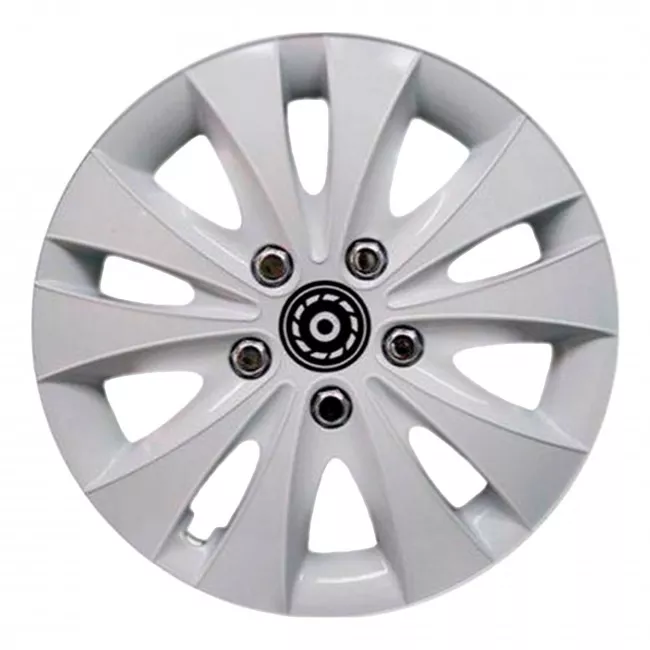 Колпак автомобильный Jestic Storm Chrome White R13" (21392)
