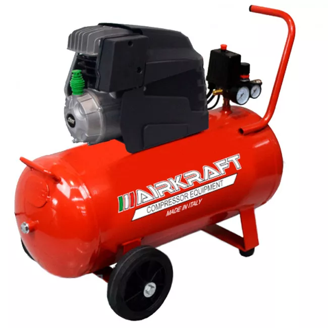 Компресор масляний Airkraft для пневмоінструментів 50л (AK50-170-ITALY) Компресор масляний Airkraft для пневмоінструментів 50л (AK50-170-ITALY)