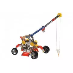 Конструктор металевий Same Toy Inteligent DIY Model Підйомний кран 413 елемента (WC58AUt)