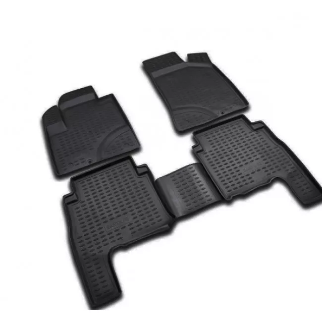 Килимки в салон HYUNDAI Santa Fe Classic 2001-2006, 4 шт. (поліуретан) Килимки в салон HYUNDAI Santa Fe Classic 2001-2006, 4 шт. (поліуретан)