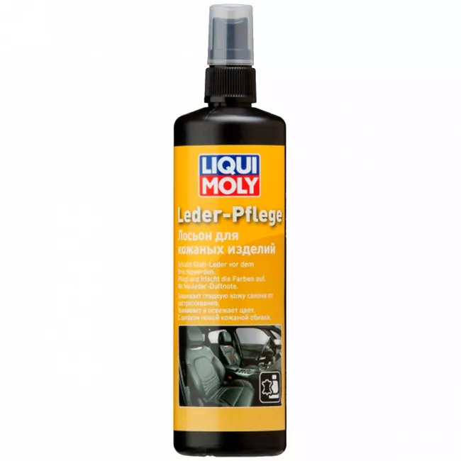 Лосьон для чистки и ухода за кожей Liqui Moly Leder-Pflege 250 мл (7631) Лосьон для чистки и ухода за кожей Liqui Moly Leder-Pflege 250 мл (7631)