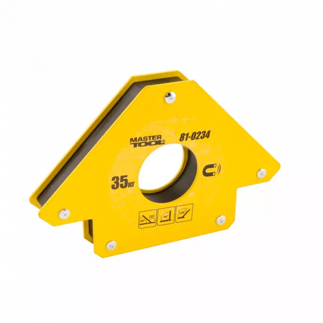 Магніт для зварювання 35 кг, 45°/90°/135° MASTER TOOL (81-0234)