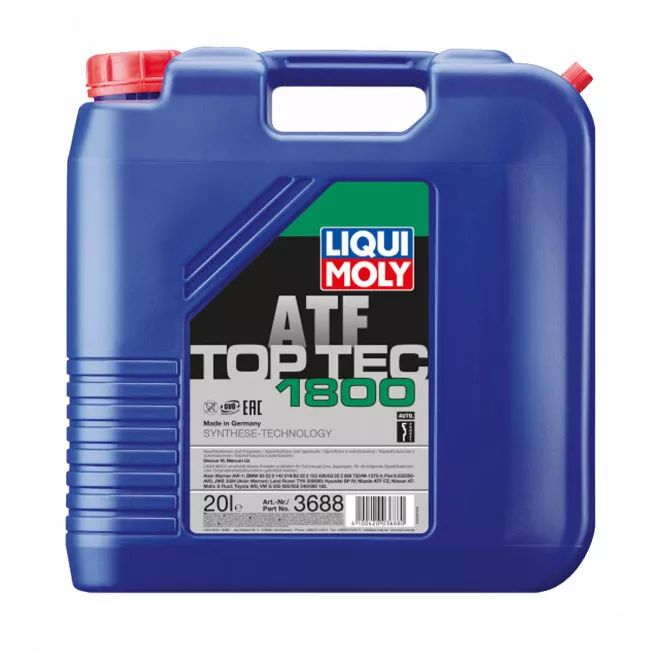 Трансмиссионное масло Liqui Moly Top Tec ATF 1800 20л