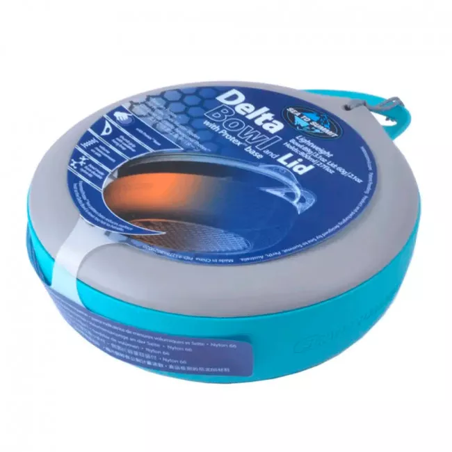 Миска с крышкой Sea to Summit Delta Bowl, голубая (89-1002-10)