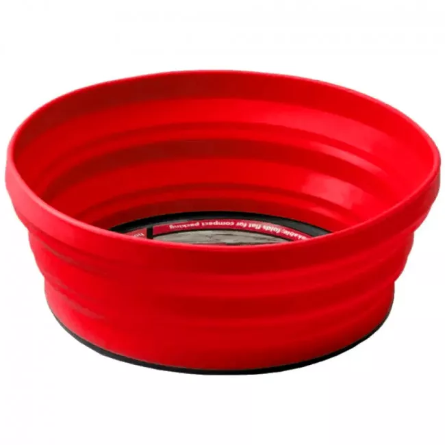 Миска складная Sea to Summit X-Bowl (0,65л), красная (89-1010-red)