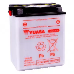 Мото аккумулятор YUASA 6СТ-14 АзЕ (YB14-A2)