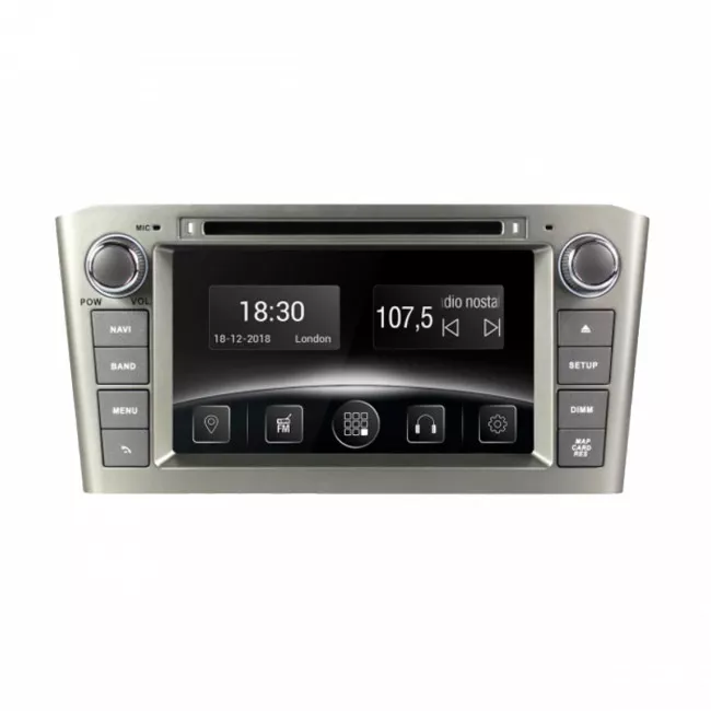 Gazer CM5008-250T Мультимедийная автомобильная система для Toyota Avensis 2003-2007 Gazer CM5008-250T Мультимедийная автомобильная система для Toyota Avensis 2003-2007