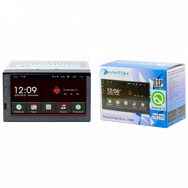 Мультимедійна система PHANTOM DVA-7909 Navitel (4125)
