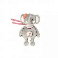Мягкая игрушка Nattou с музыкой слоник Адель 24 сантиметров (424080)
