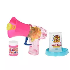 Мильні бульбашки Same Toy Bubble Gun Рупор зі світлом рожевий (925AUt-2)