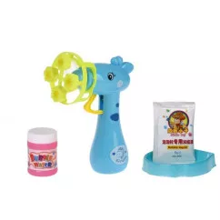 Мильні бульбашки Same Toy Bubble Gun Жираф синій (801Ut-2)