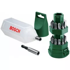 Набор бит Bosch 25 штук с держателем (2607019503)